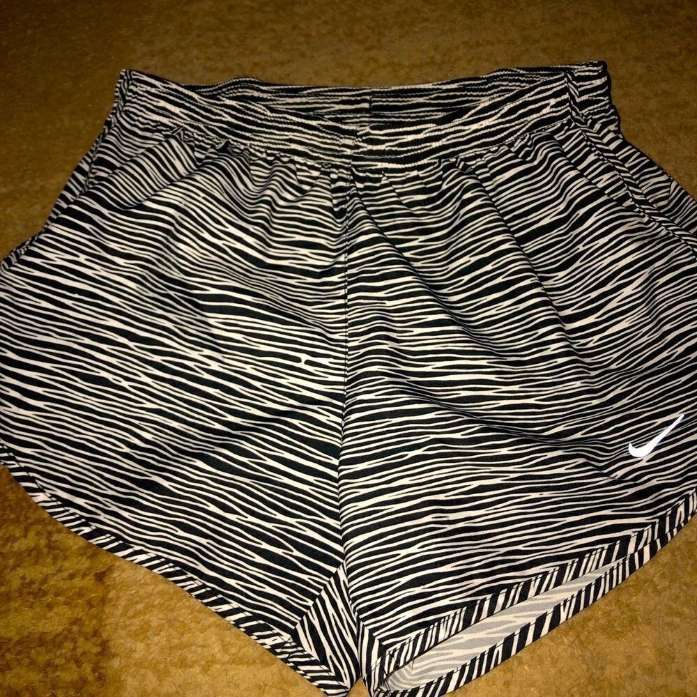 Nike dri fit shorts animal print